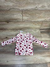 NEW Old Navy Floral Thermal Shirt White sz 2T
