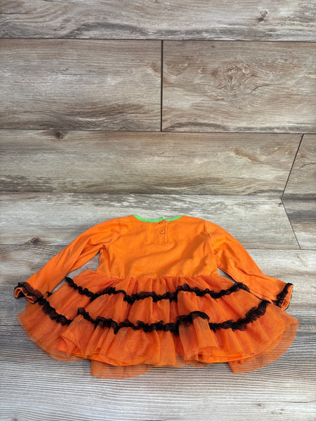 Little Lass Pumpkin Tunic Orange sz 24m - Me n Mommy To Be