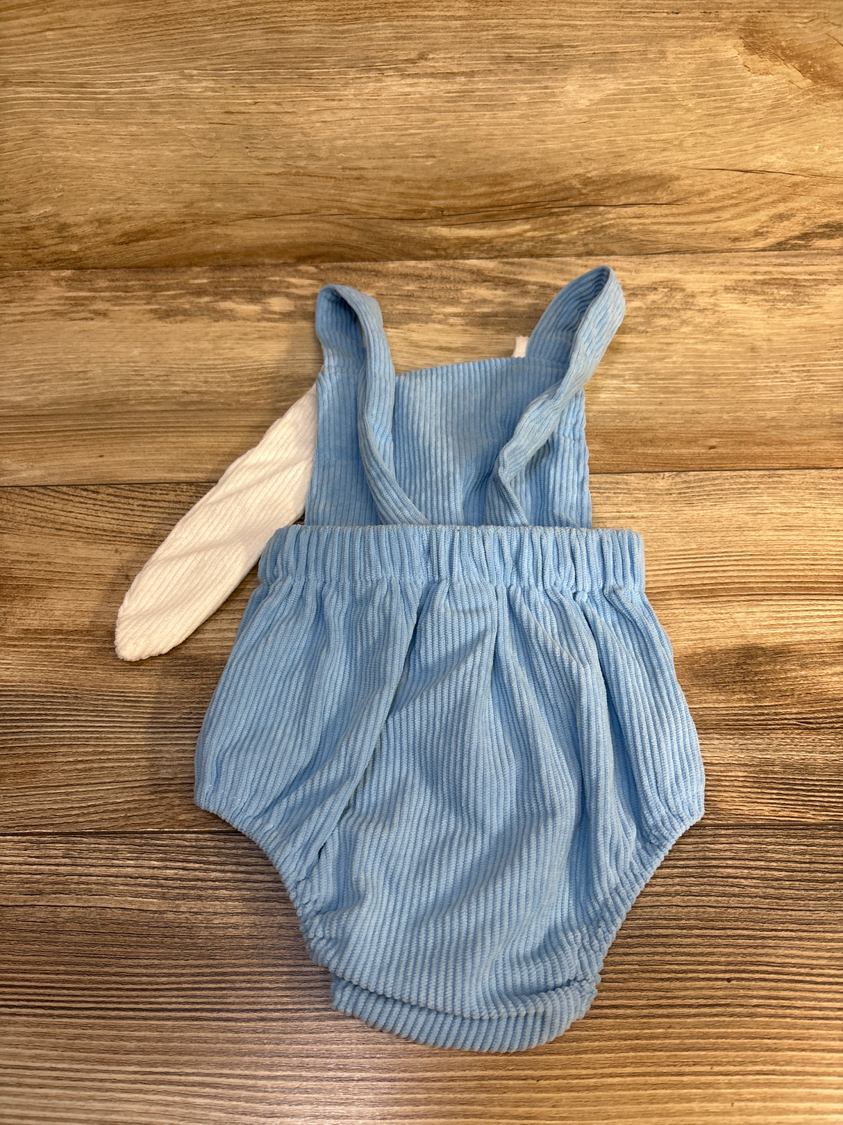 Gueuusu My First Easter Rabbit Ear Sleeveless Romper Blue sz 6-9m
