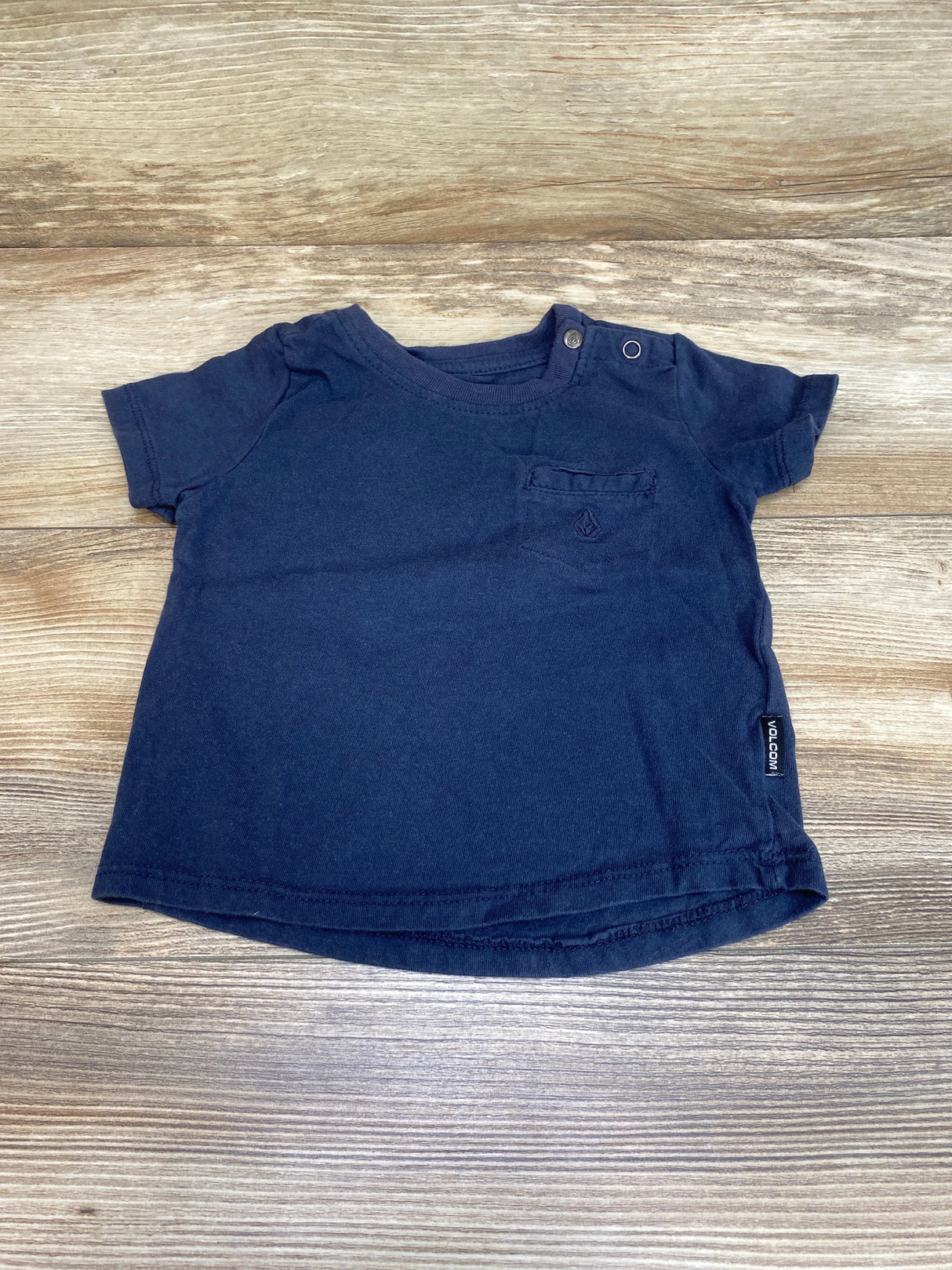 Volcom Pocket Shirt Blue sz 6-9m