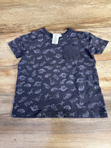 Tommy Bahama Dinosaur V-Neck Shirt Grey sz 4T