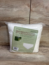 NEW TL Care Waterproof Quilted Pack n Play Playard Mattress Cover in Natural