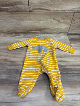 Simple Joys Striped Sleeper Yellow sz 0-3m