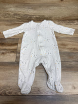 Just One You Ribbed Sleeper White sz 6m