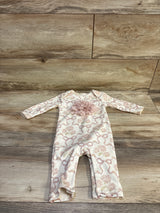 Baby Essentials Bow Print Coverall Ivory sz 9m