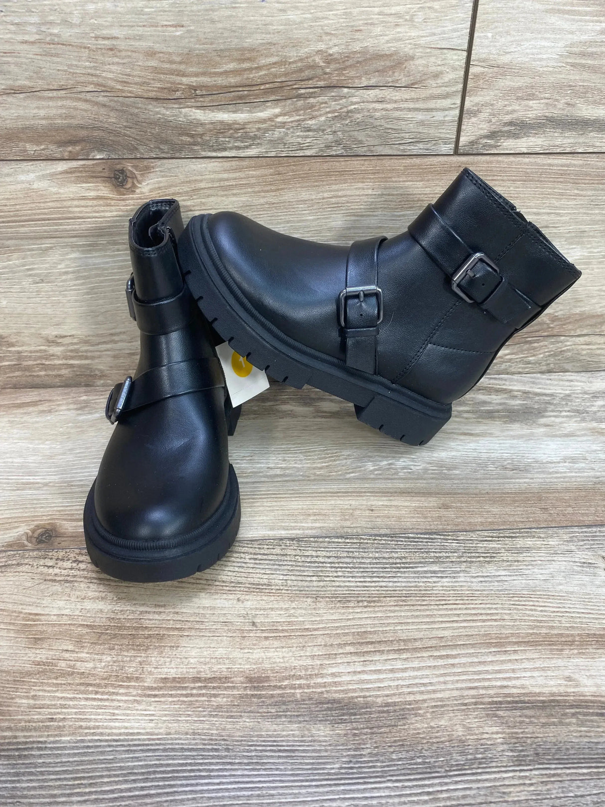 NEW Art Class Cadi Moto Boots Black Sz 1Y - Me n Mommy To Be