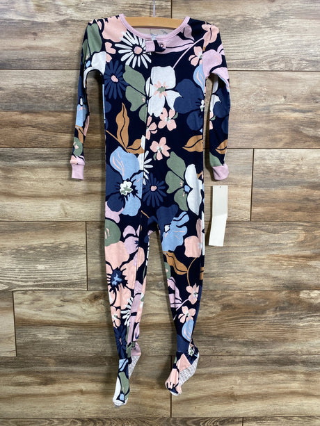 NEW Carter's Floral Sleeper Navy sz 4T - Me n Mommy To Be