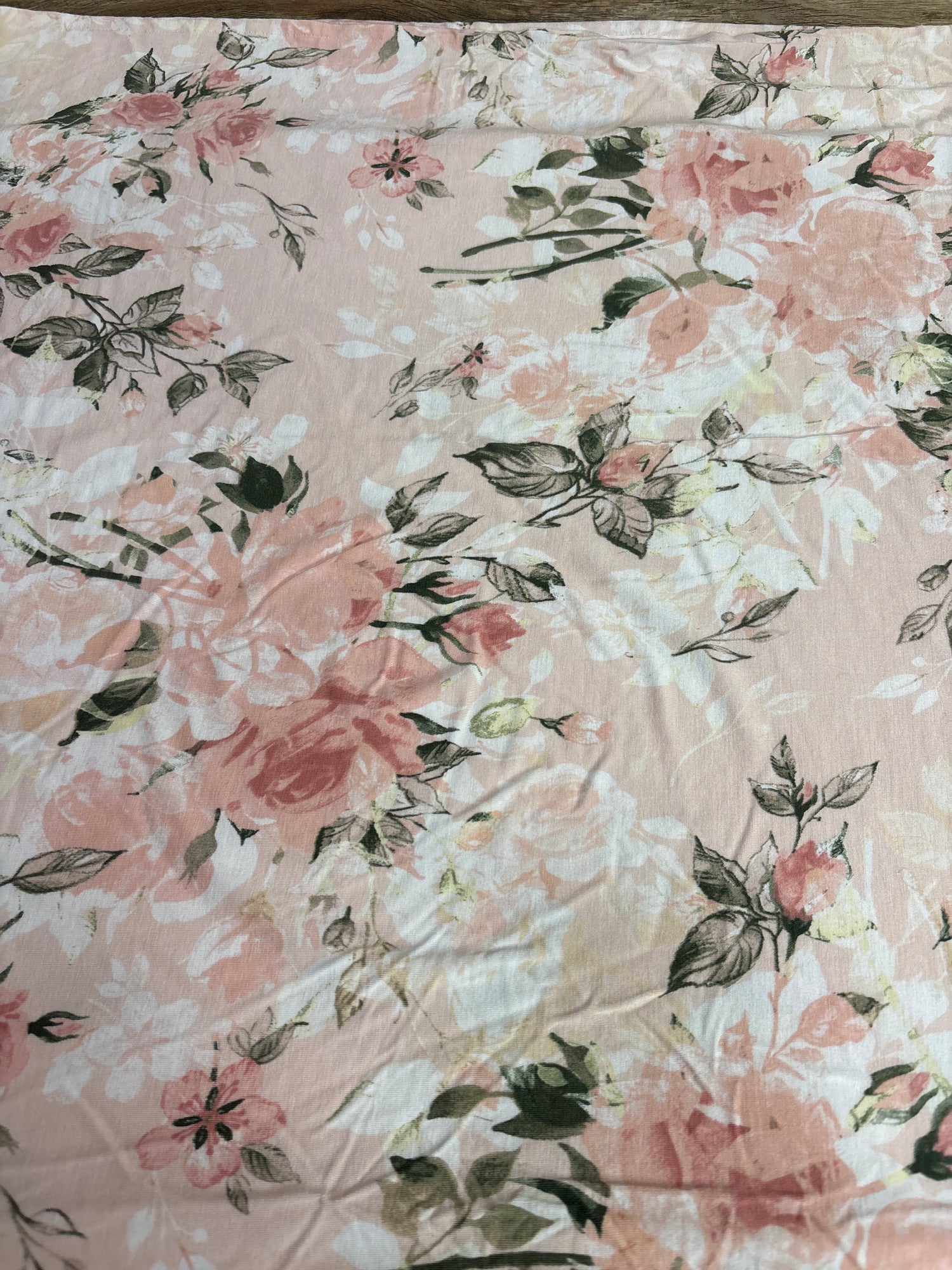 Posh P. Bamboo Swaddle Blanket Floral Pink