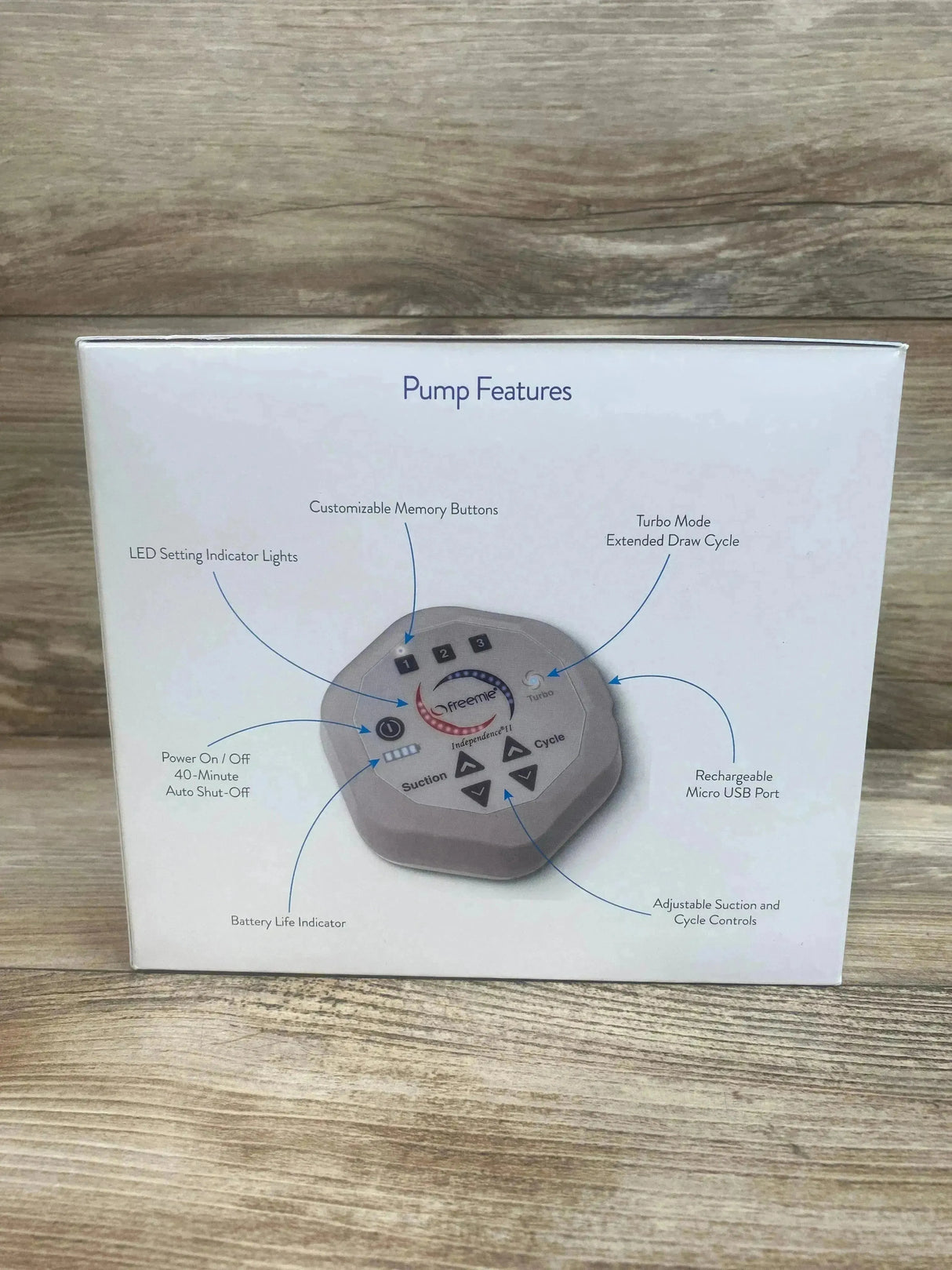NEW Freemie Independence II Standard Breast Pump System