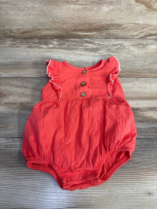 Wonder Nation Bubble Romper Red sz 3-6m - Me n Mommy To Be
