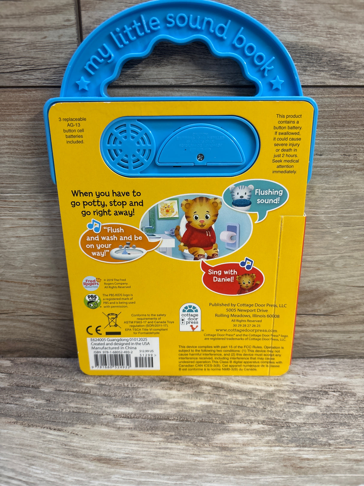Daniel Tiger's Potty Time! Sound Board Book