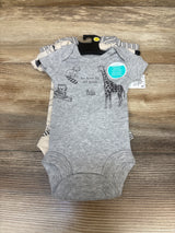 NEW Child Of Mine 3pk Bodysuits Grey sz Preemie