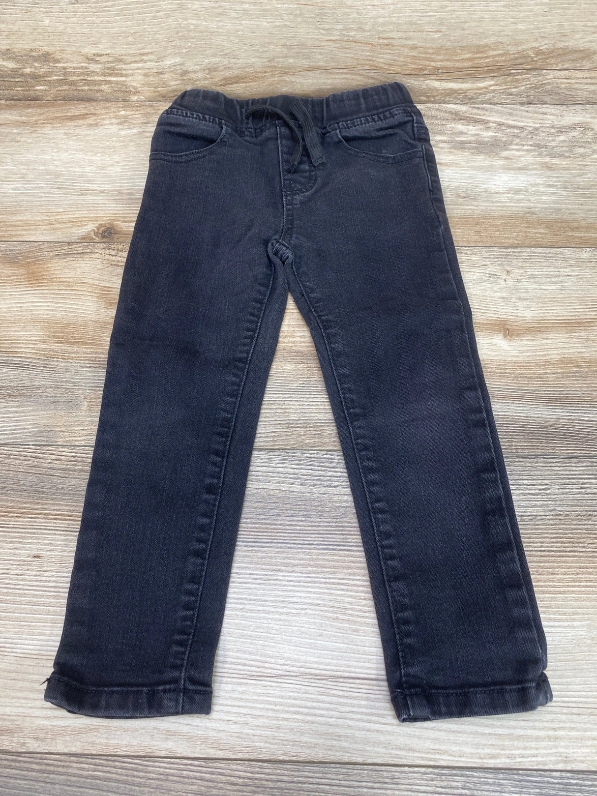 Little Bipsy Drawstring Jeans Black sz 3-4T