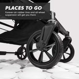 NEW Baby Jogger City Mini GT2 Double Stroller - Jet Black