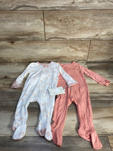NEW Cloud Island 2pk So Very Soft Modal Blend Sleepers Pink sz 3-6m
