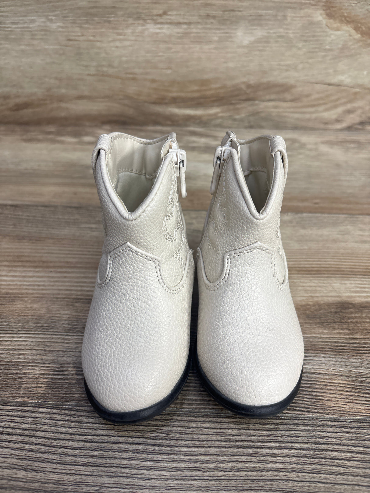 Cat & Jack Cowboy Boots White sz 5c