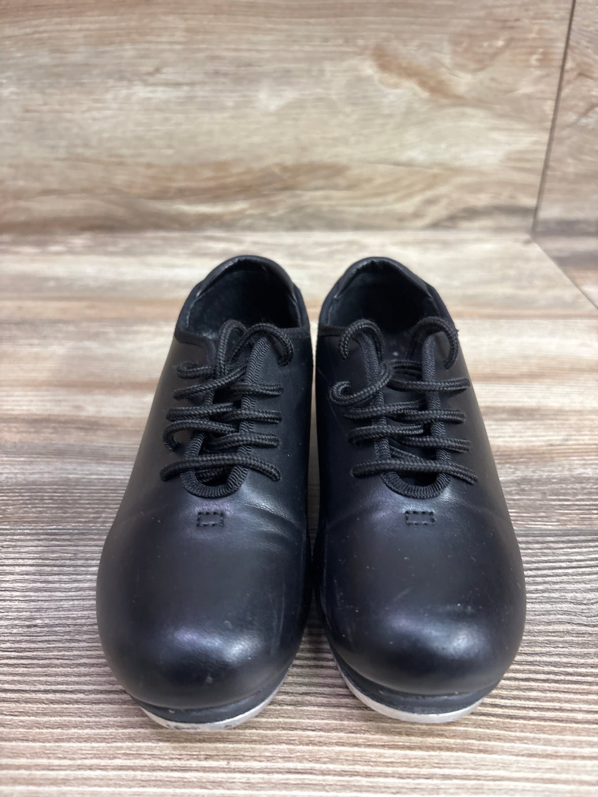 Weissman Lace-Up Tap Shoes Black sz 12c