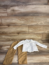 Sangtree 3pc Gentleman Suit Set Beige sz 2-3T