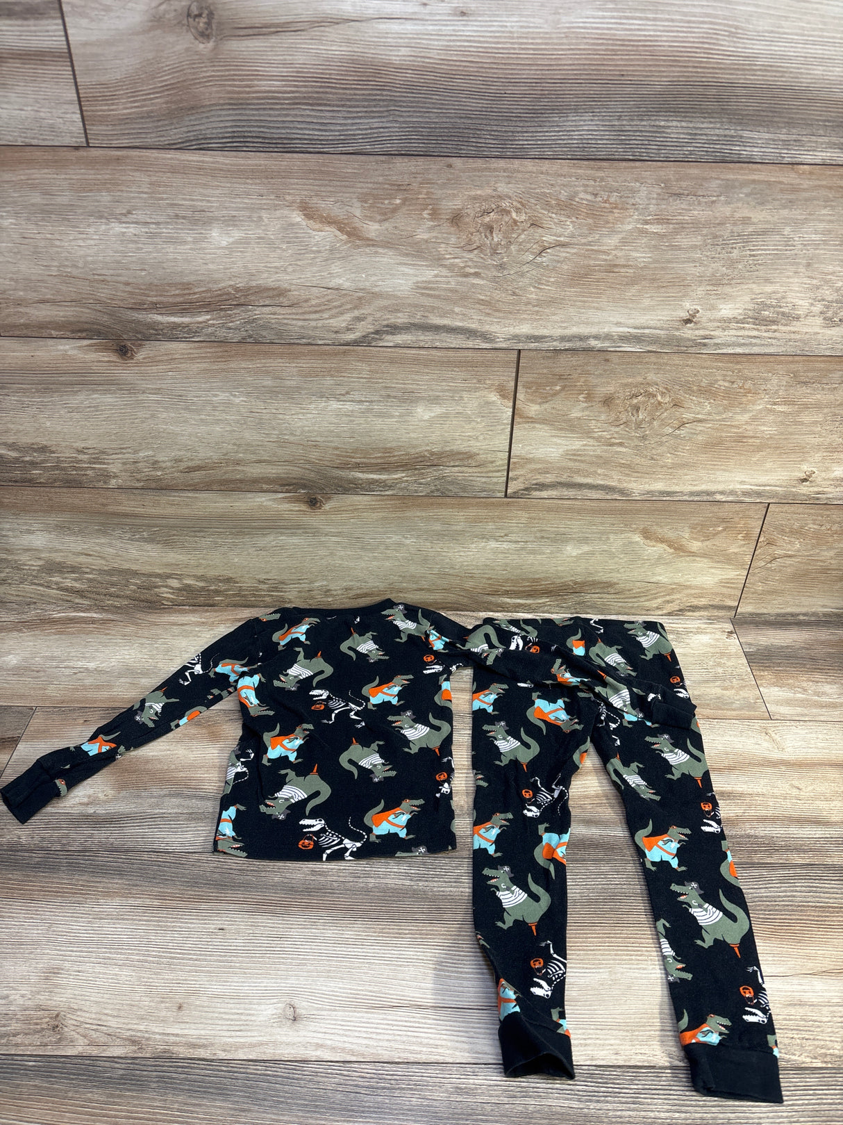 Just One You 2pc Halloween Pajama Set Black sz 5T