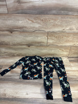 Just One You 2pc Halloween Pajama Set Black sz 5T