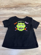 Way To Celebrate! Halloween Frankenstein Shirt Black sz 18m