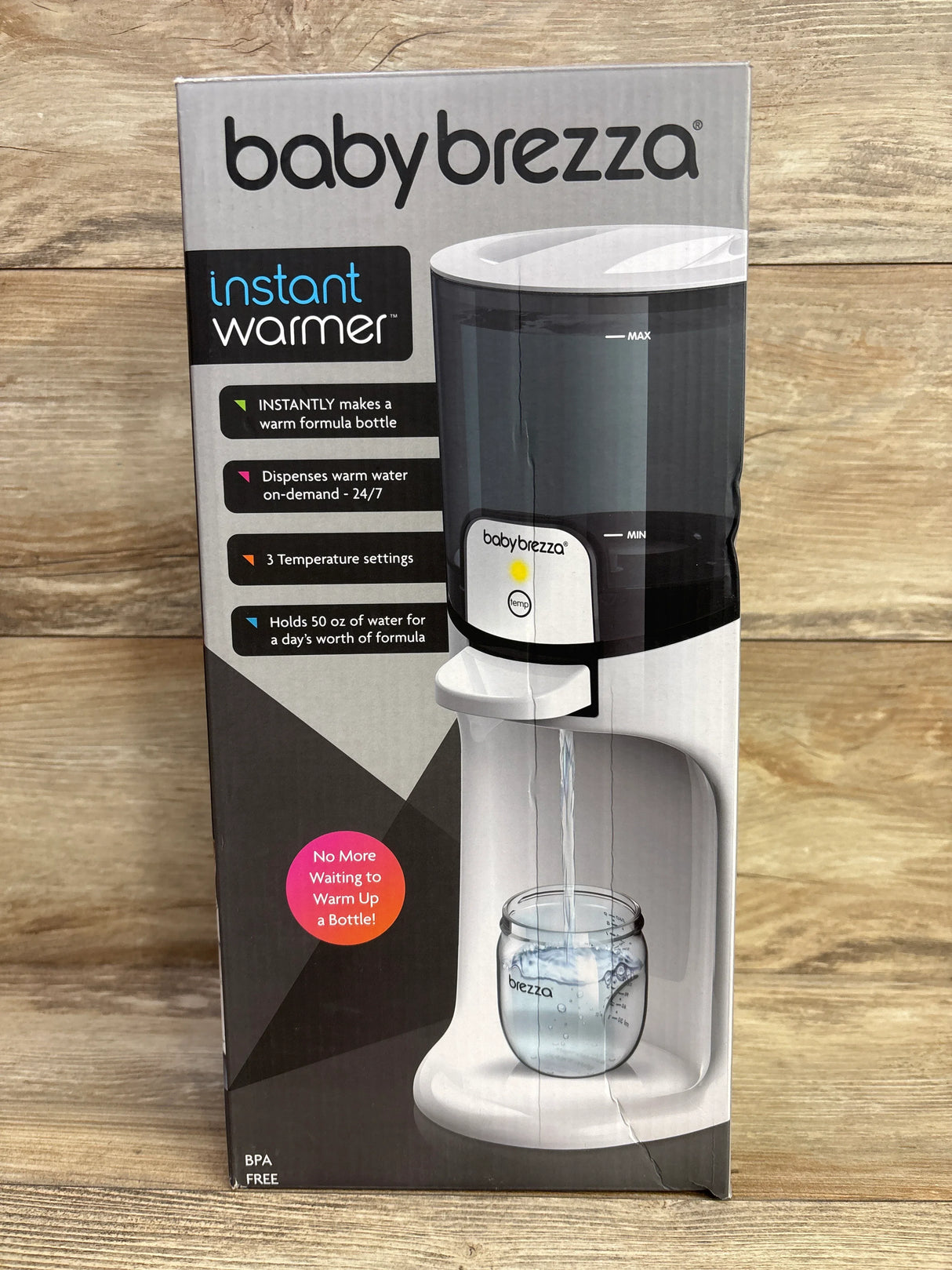NEW Baby Brezza Instant Baby Bottle Warmer