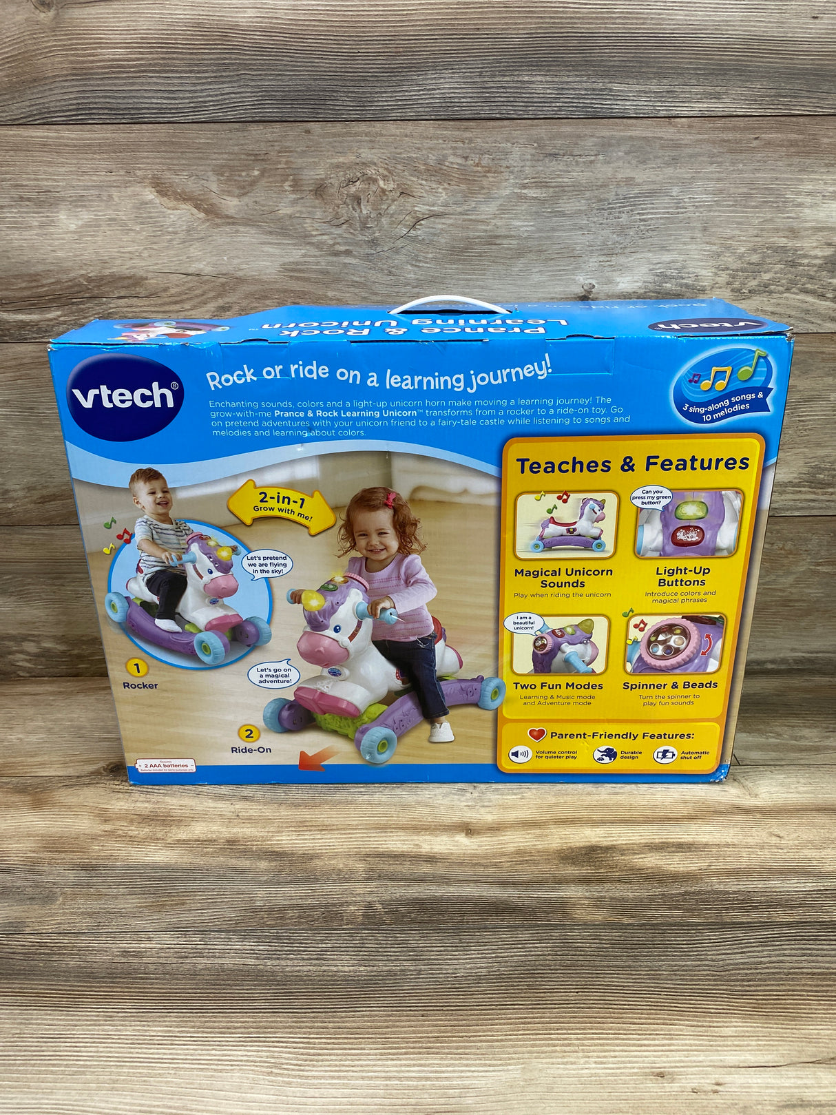 NEW Vtech Prance and Rock Learning Unicorn