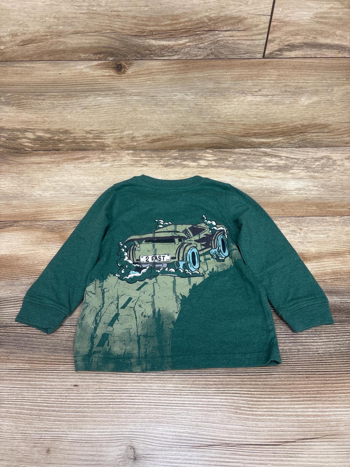Carter's Long Sleeve Shirt Green sz 18m
