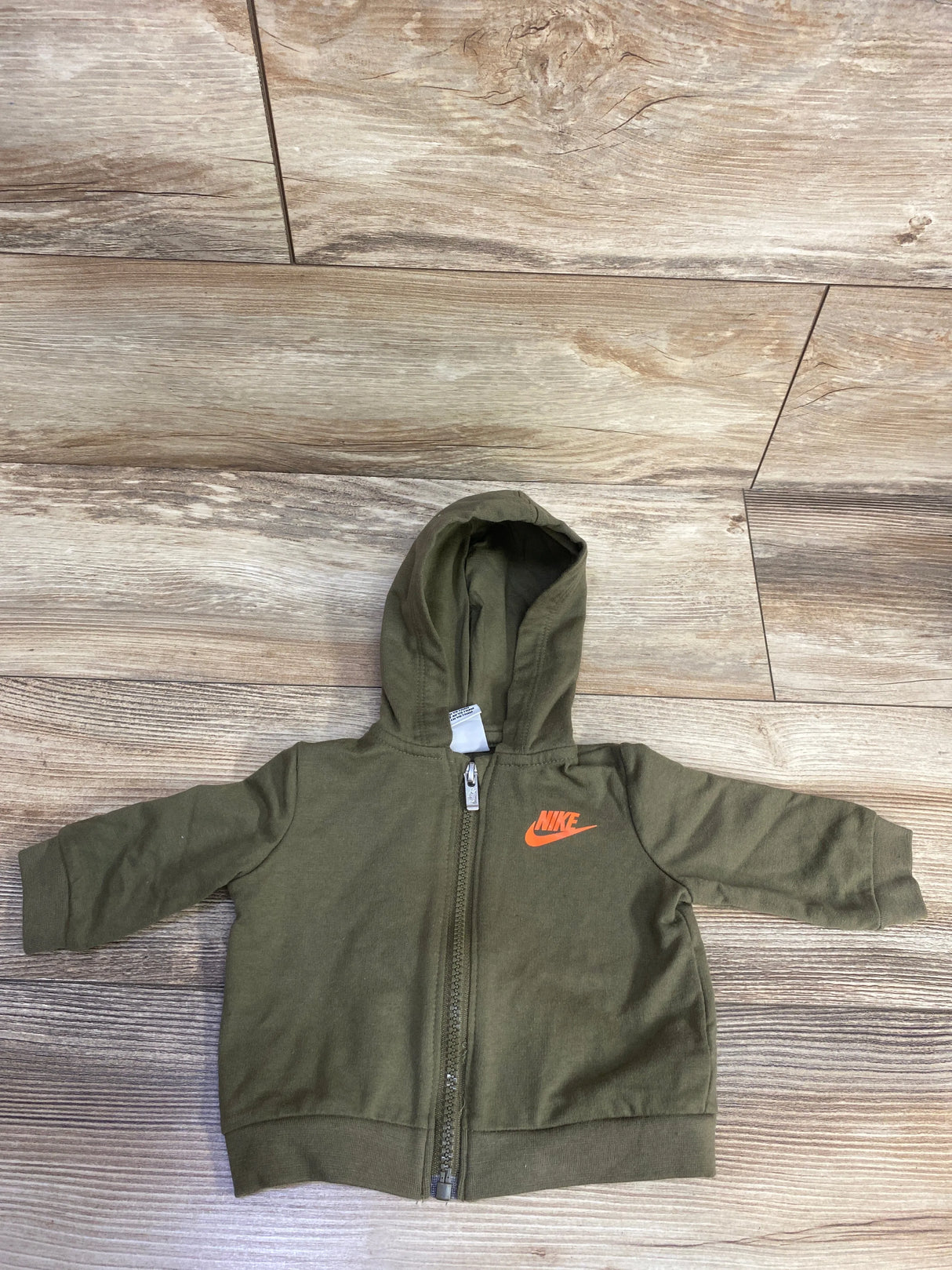 Nike Full Zip Hoodie Green sz 3m