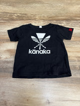 Kanaka Logo Shirt Black sz 3T