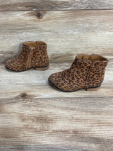 Cat & Jack Penelope Leopard Pint Booties Sz 7c