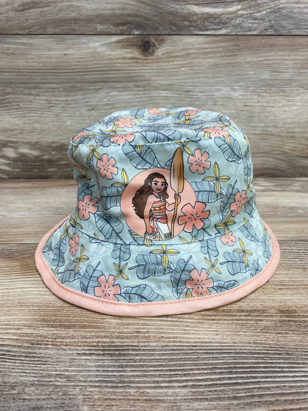 Disney Princess Moana Reversible Bucket Style Hat Pin OSFM