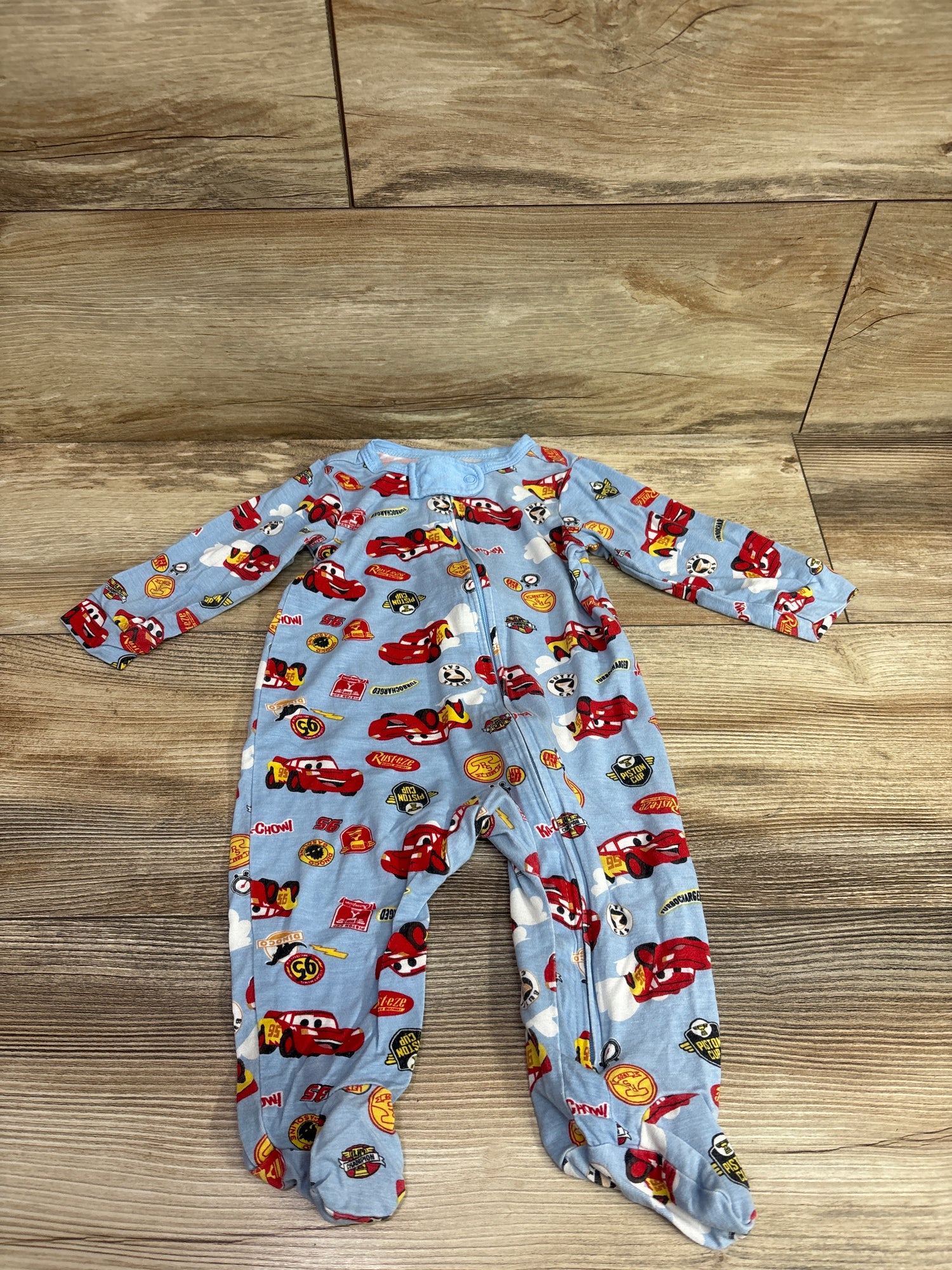 Disney Baby Cars Bamboo Sleeper Blue sz 3-6m