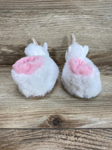 DouDou Et Campargnie Unicorn Baby Booties Pink/White Sz 0-6m