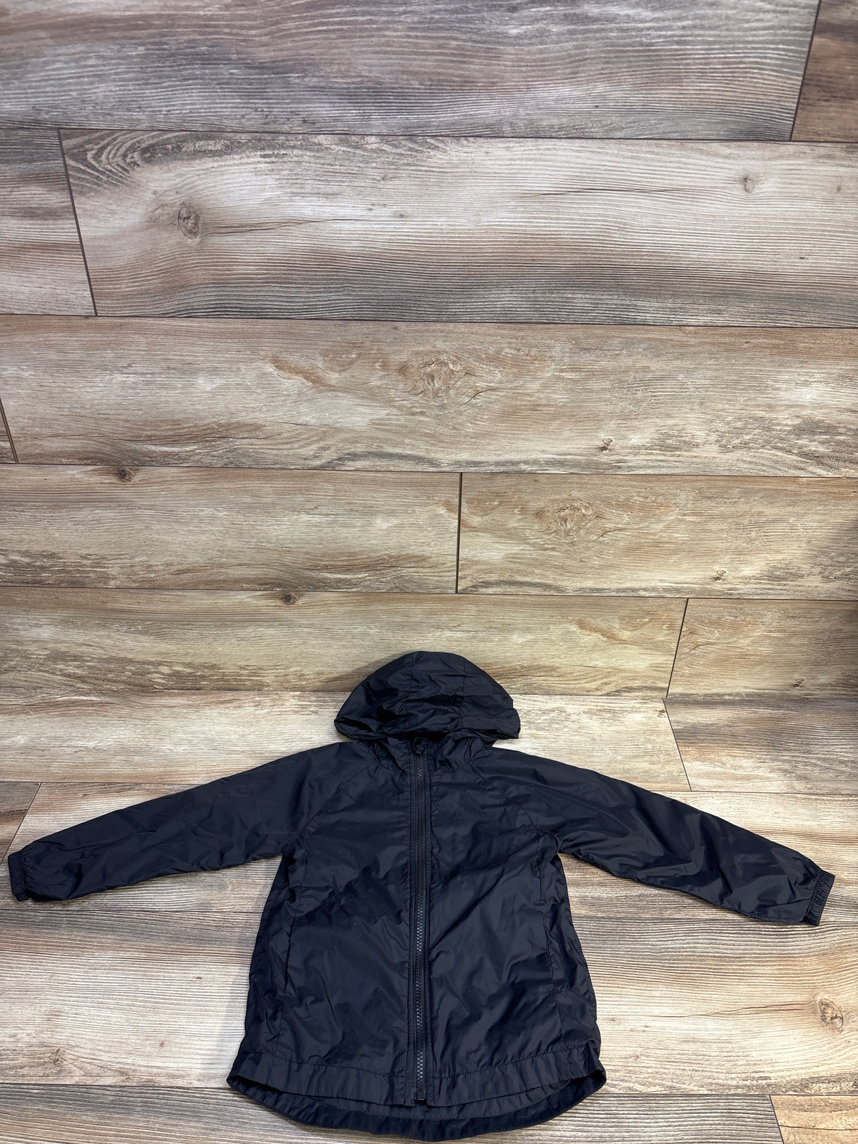 Children's Place Windbreaker Jacket Black sz 5T