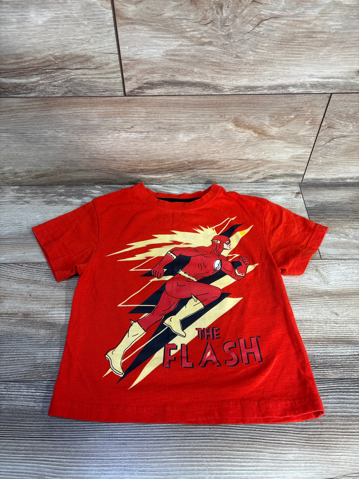 Justice League The Flash Shirt Red sz 4T