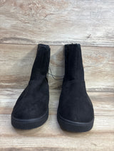 NEW Cat & Jack Holland Shearling Style Boots Black sz 5Y