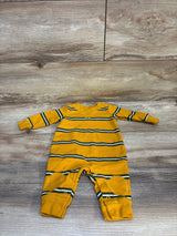 Carter's Striped Coverall Yellow sz 3m