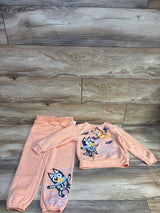 NEW Bluey 2pc Halloween Sweatshirt & Joggers Set Orange sz 5T