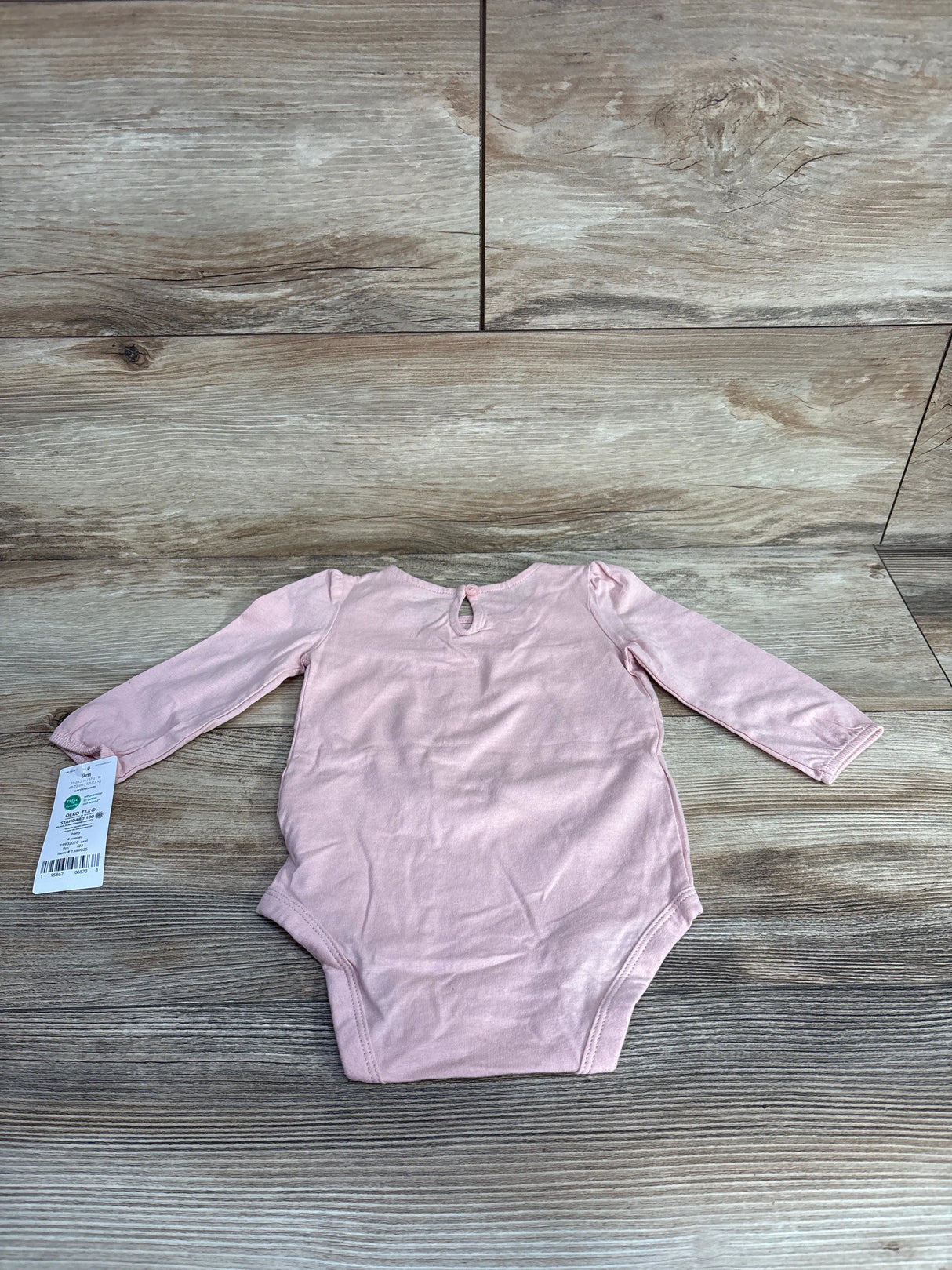 NEW Carter's Floral Long Sleeve Bodysuit Pink sz 9m