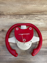 Battat Interactive Steering Wheel, Red