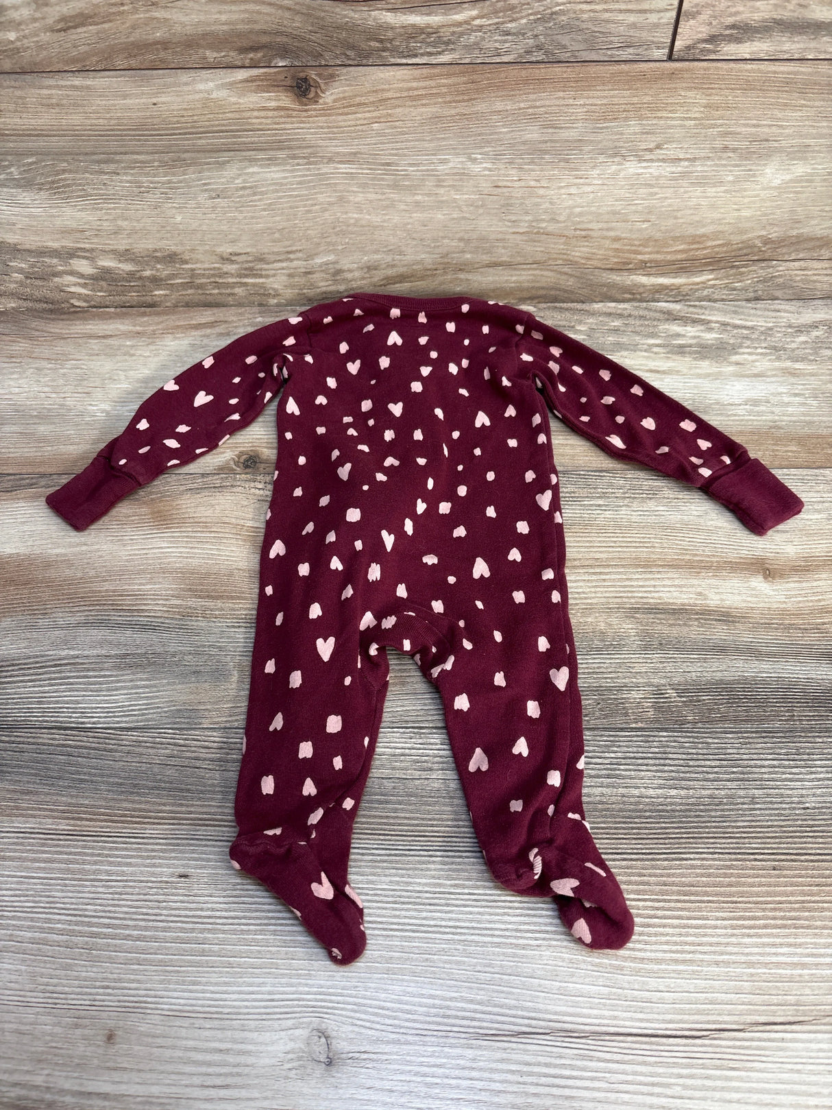 Member's Mark Sleeper Burgundy sz 3m - Me n Mommy To Be