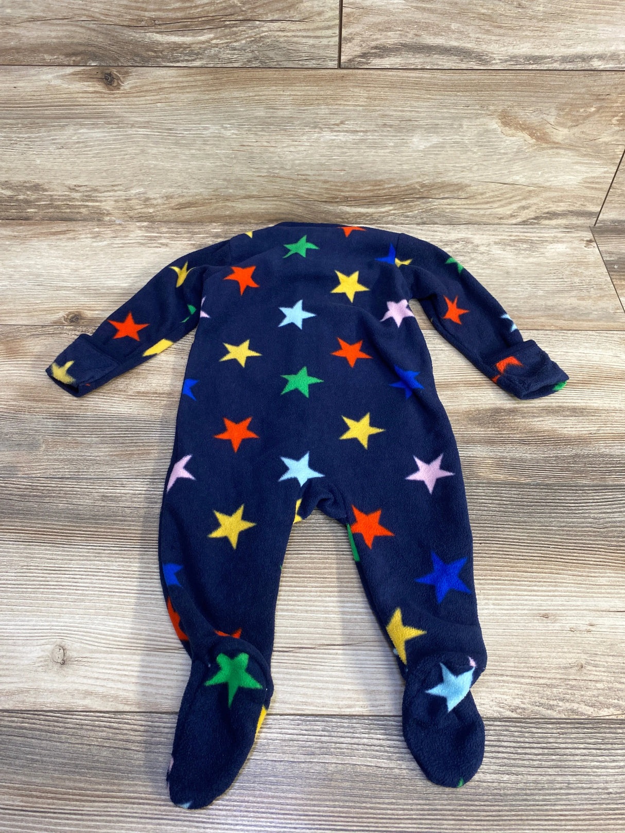 Old Navy Star Print Blanket Sleeper Navy sz 6-9m