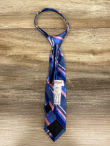 Cat & Jack Zip Necktie Blue sz S/M