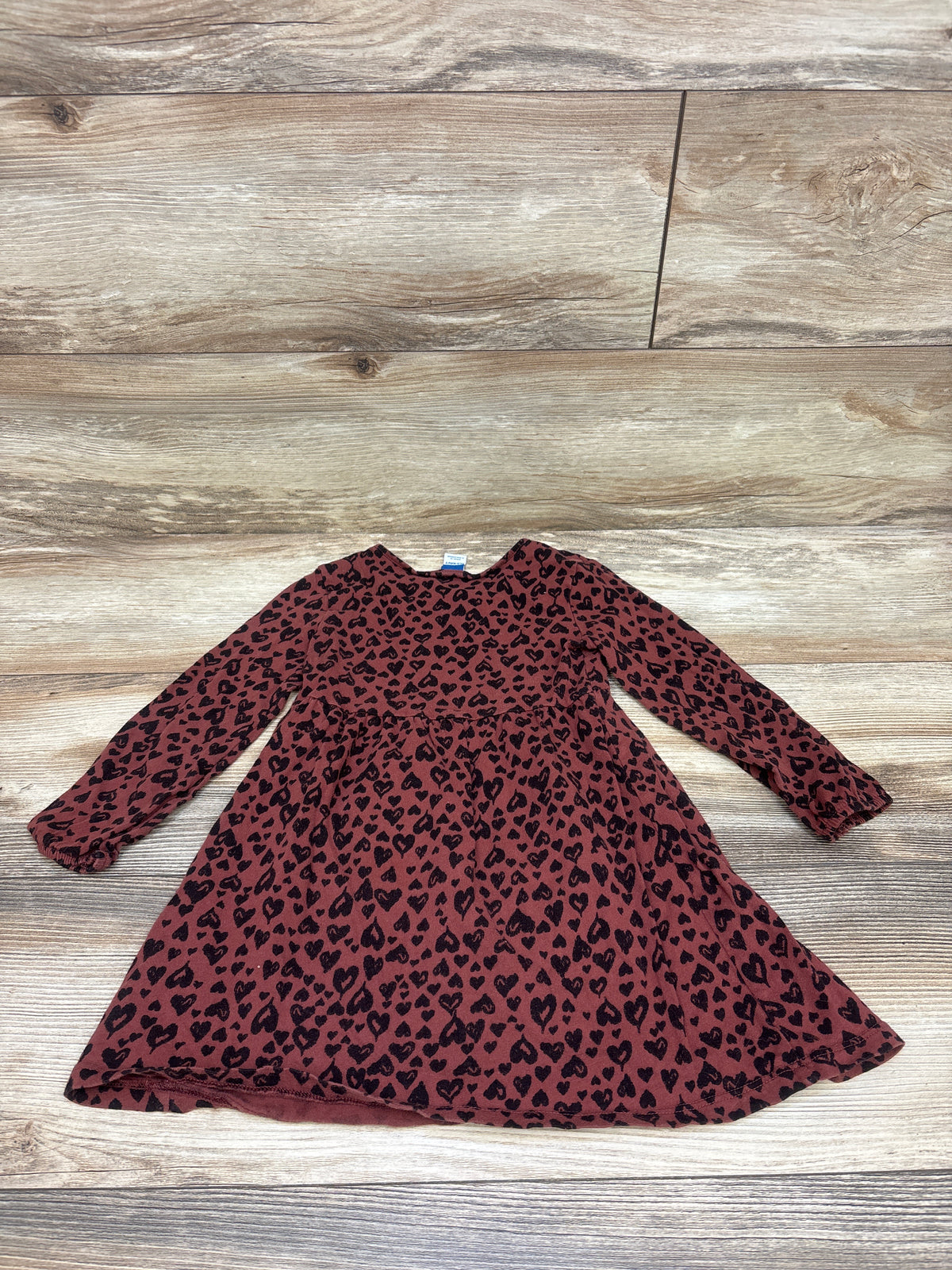 Old Navy Long Sleeve Dress Brown sz 4T