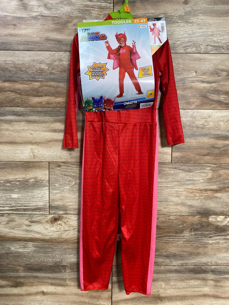 NEW PJ Masks Owlette Costume Set Red sz 3-4T - Me n Mommy To Be
