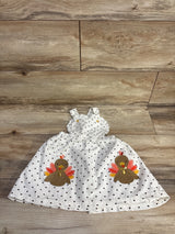 Blueberi Boulevard Turkey Cord Skirtall White sz 2T