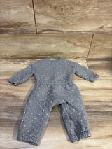 Carter's Quilted Coverall Grey sz 6m