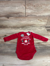 NEW Children's Place Christmas Bodysuit Red sz 3-6m