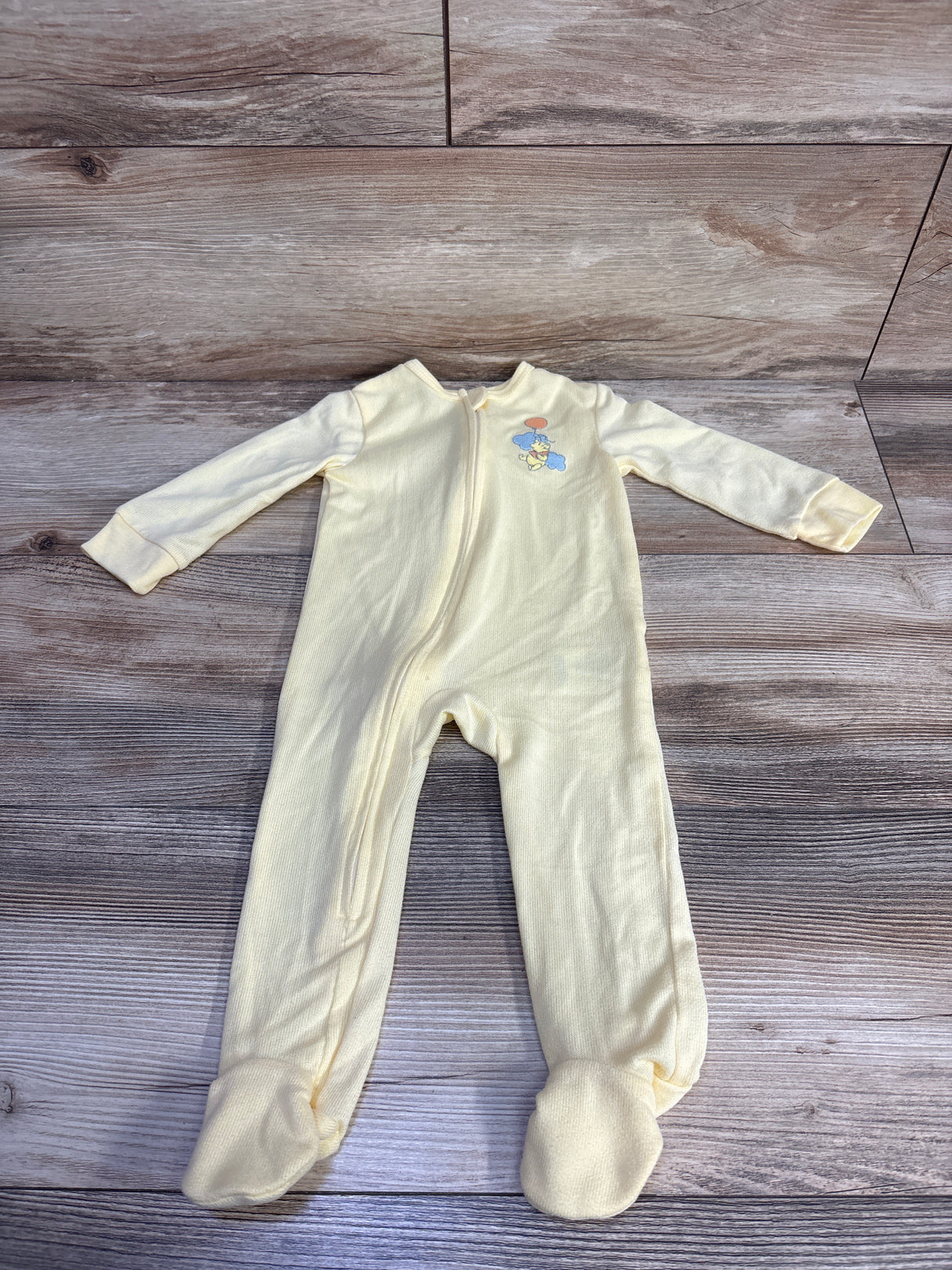 Disney Baby Winnie The Pooh Sleeper Yellow sz 6m